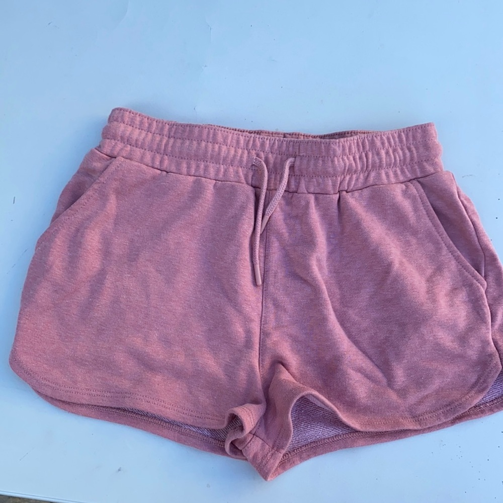 Blush comfy shorts